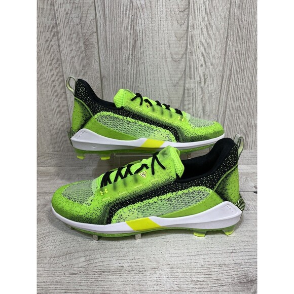 Under Armour Bryce Harper 6 Low Green Baseball Cleats 3024315-300 Men’s Sz 16